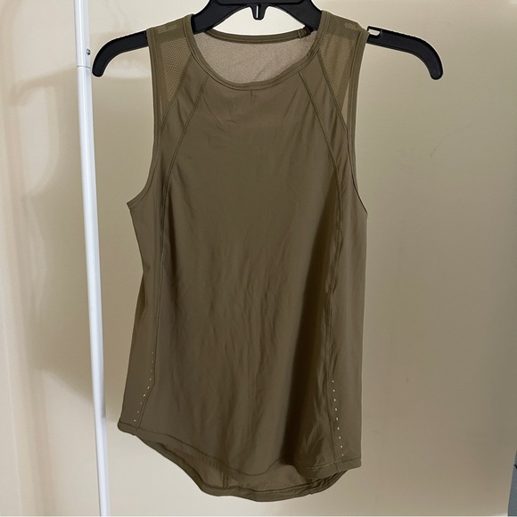 lululemon athletica Tops - Lululemon Sculpt Tank Top Vimy Green Size 4